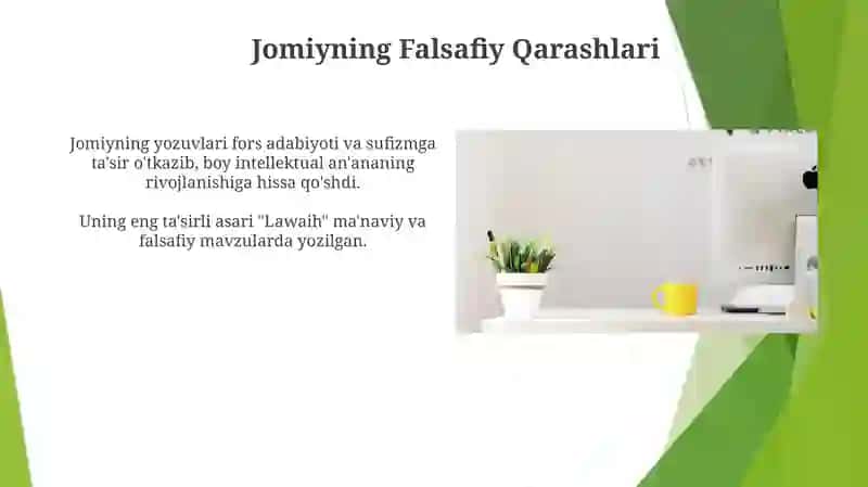 Abdurahmon Jomiyning hayot va faoliyati 3