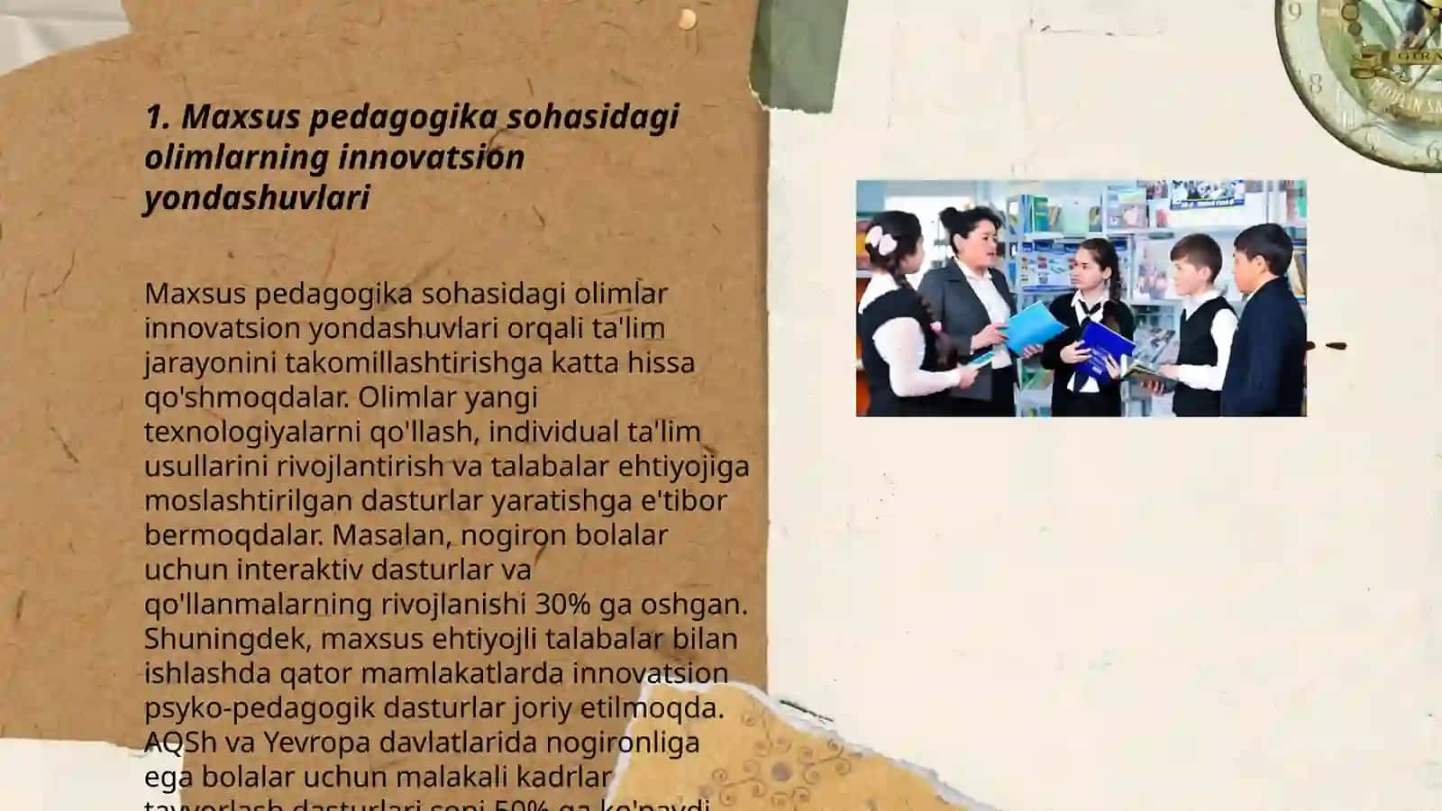 Maxsus pedagogik sohadagi yetuk olimlarning pedagogik yondashuvi 3