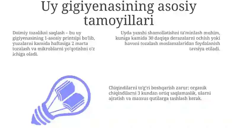 Turar joy gigiyenasi 3