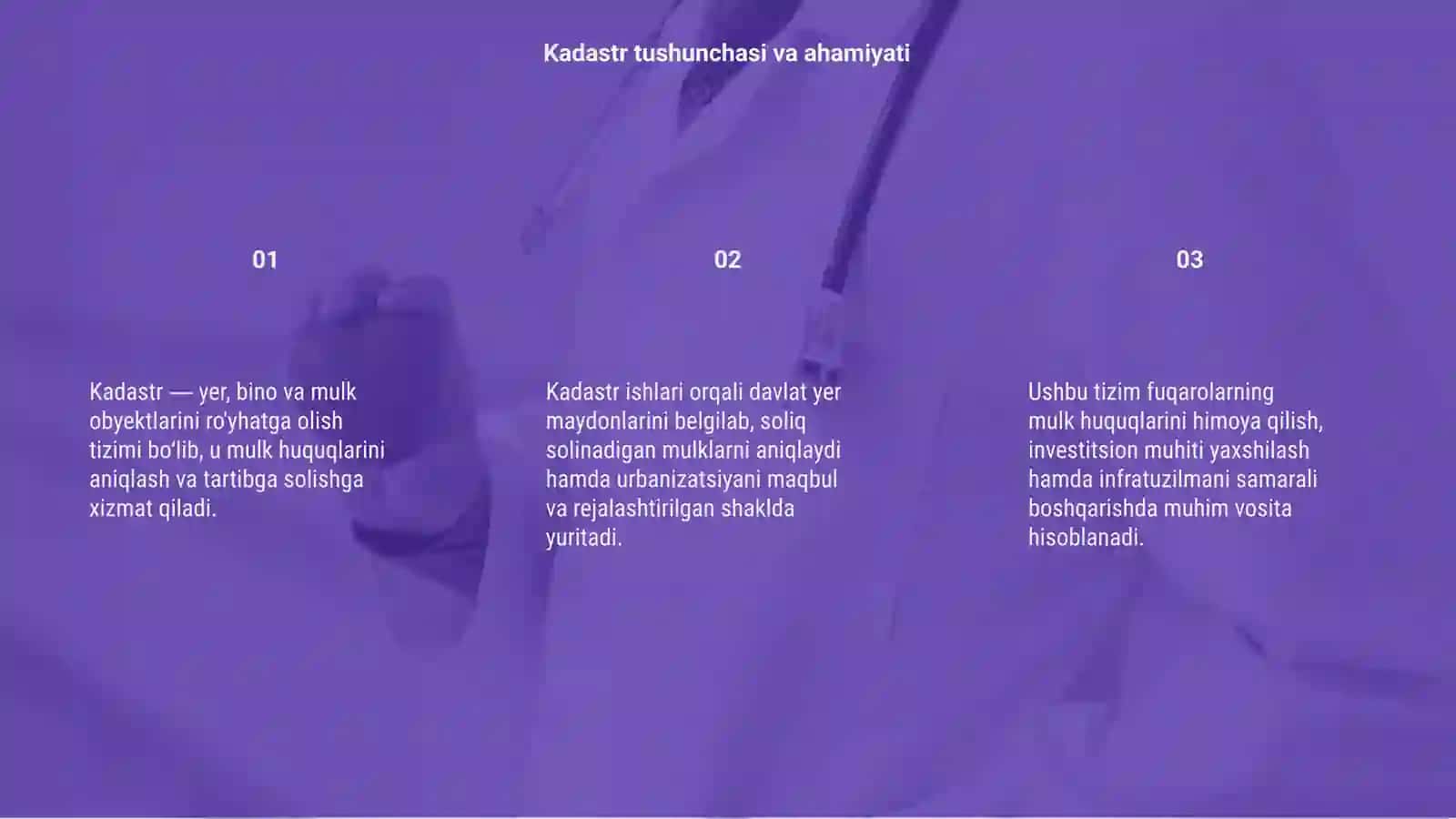 Kompleks kadastr ishlari 3