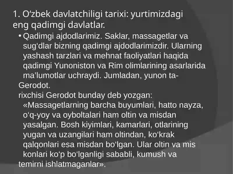 O’zbek davlatchilik tarixi.Jadidchlik.Qatag’onlik siyosati 3