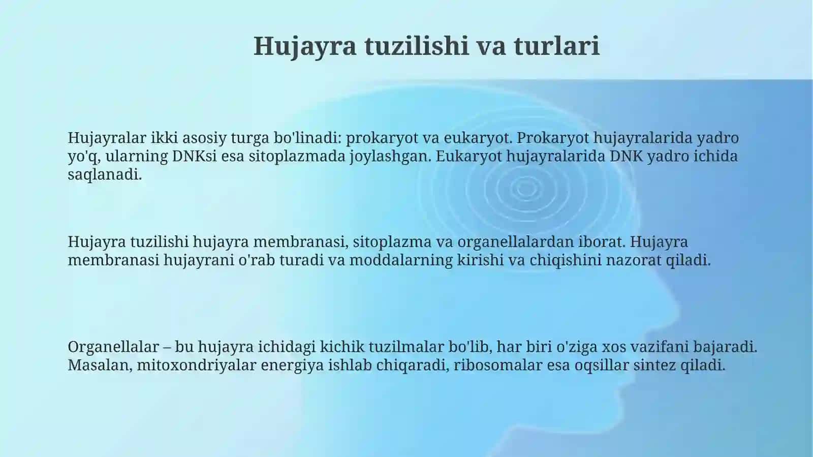 Teri tuzilishi va funksiyasi 3