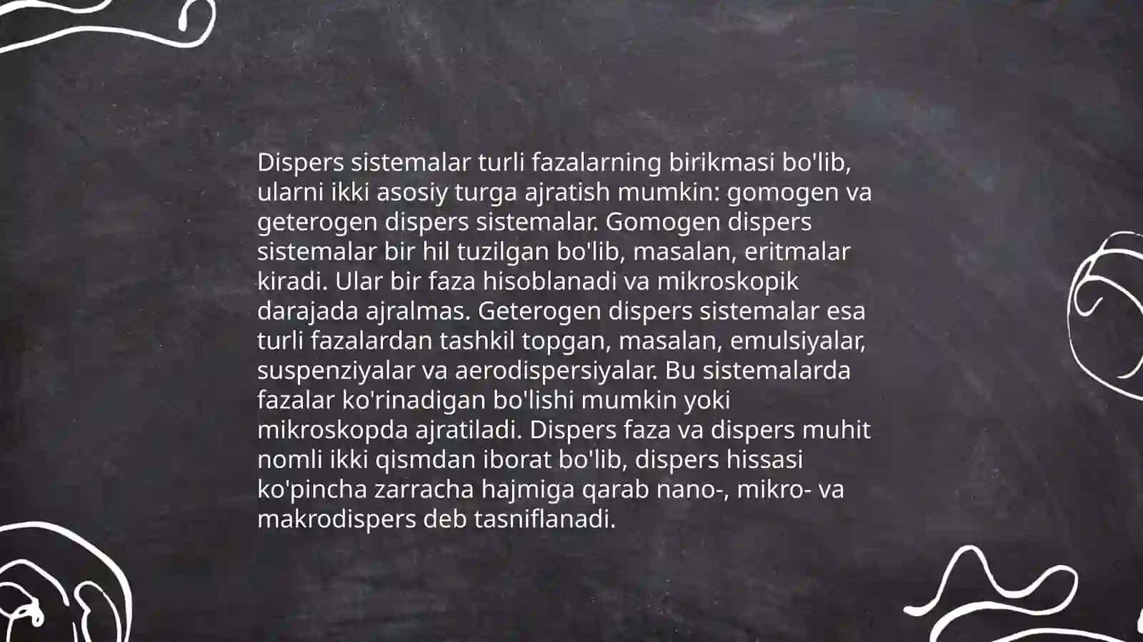 Dispers sistemalar.zollar va gellarning qõllanilshi 3