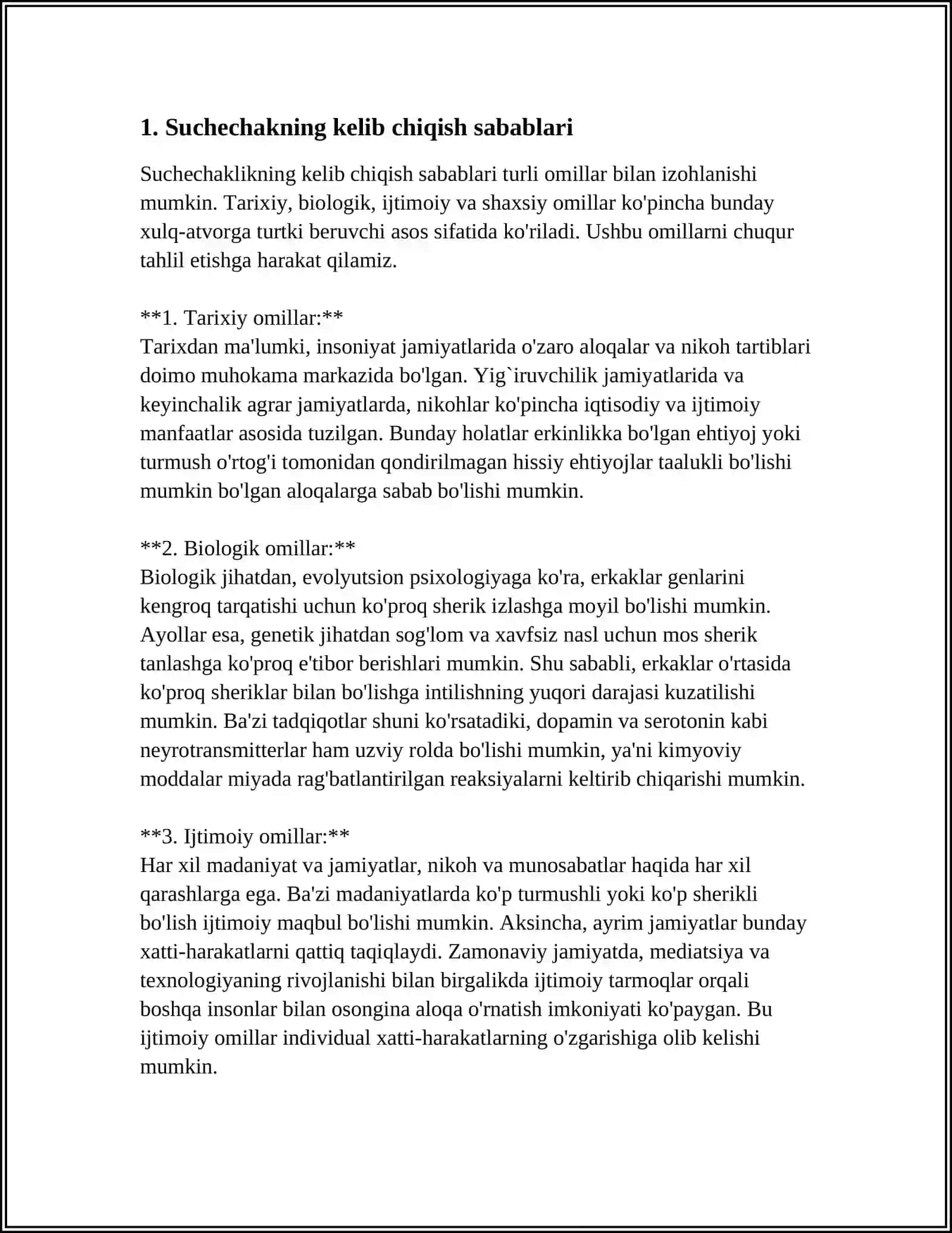 QIZAMIQ SUCHECHAK KASALLIKLARI HAQIDA MAʼLUMOT 3