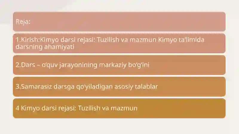 Kimyo o‘qitish metodikasi 3