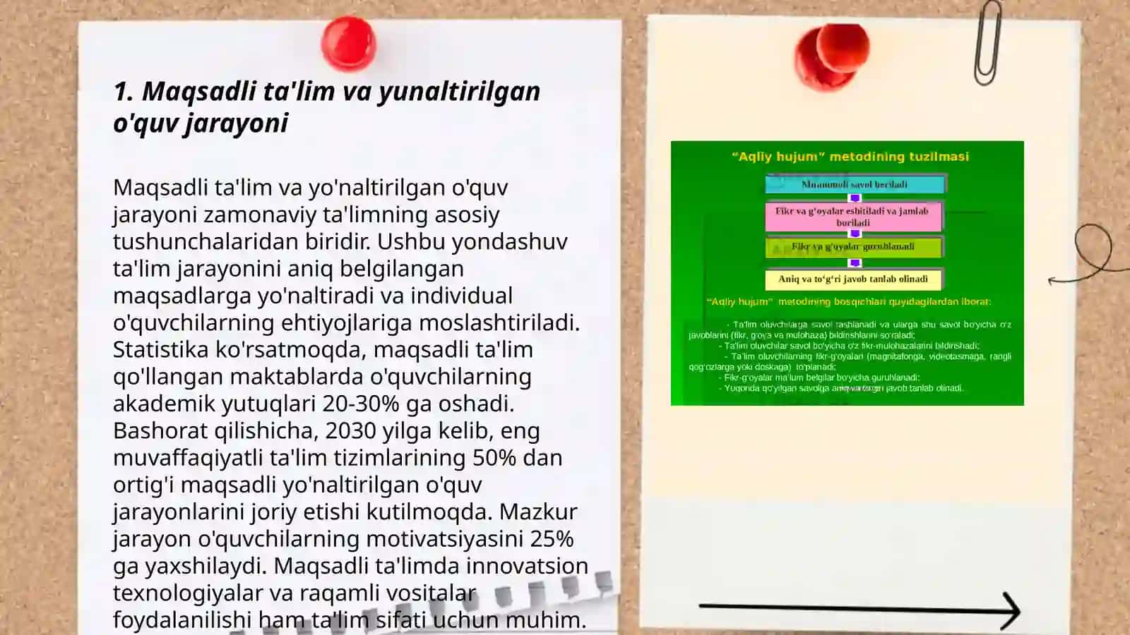 Óquv munozaralari baxslar fikrlarni asoslash óz ózini baholash ózaro nazorat qilish 3