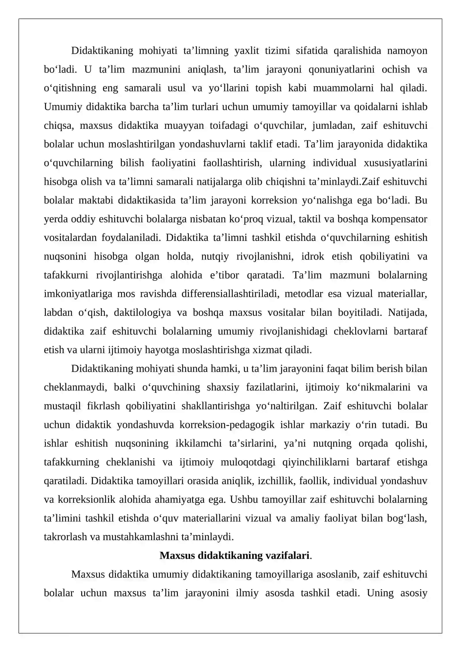 Zaif eshituvchi bolalar maktabi didaktikasi 3