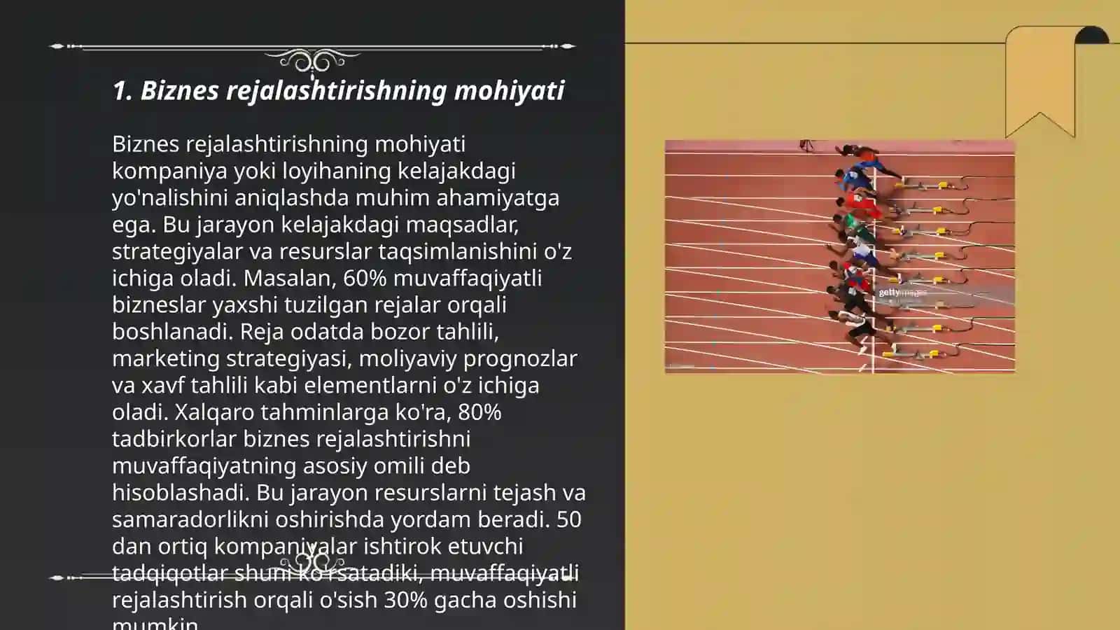 Biznesni rejalashtrish va uning turlari 3