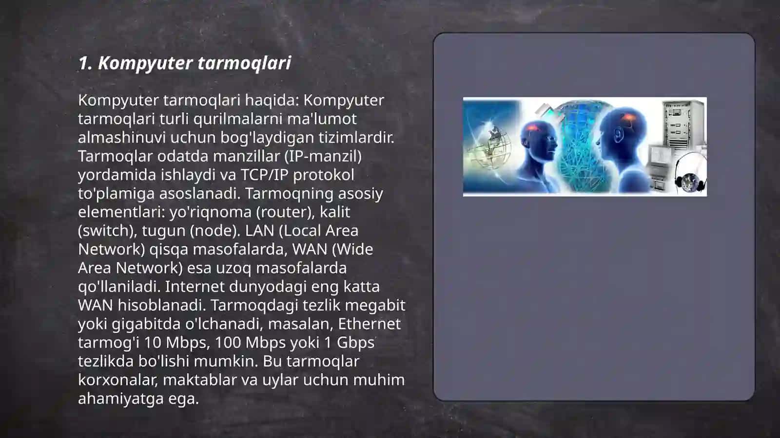 Kompyuter tarmoqlari 3