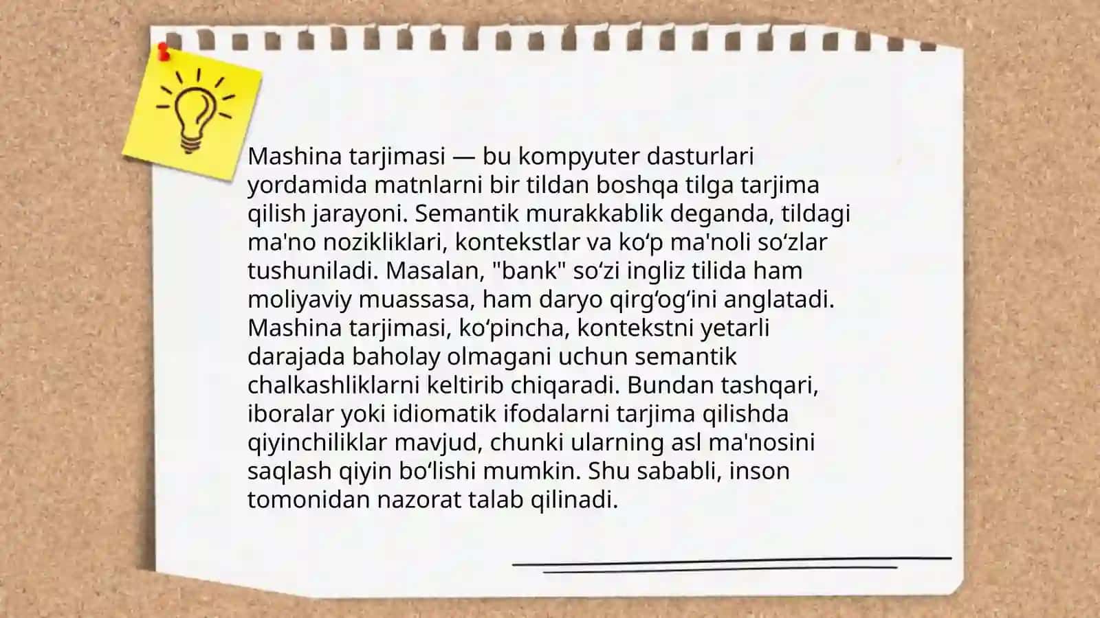 Mashina tarjimasining pragmatik va semantik muammolari 3
