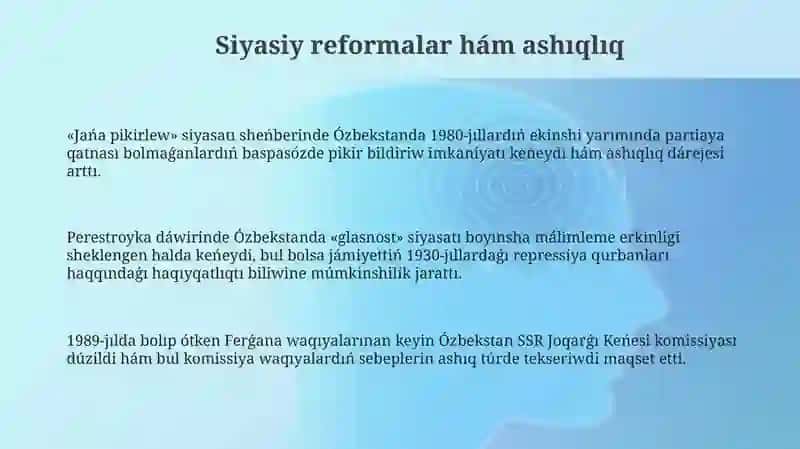 Siyasiy hám ekonomikalıq ózgerisler dáwirinde Ózbekstan 3
