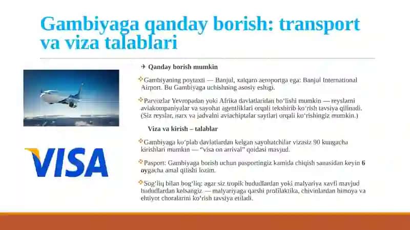 Gambiya davlati turizmi 3
