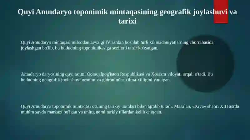 Quyi Amudaryo toponimikrayoni 3