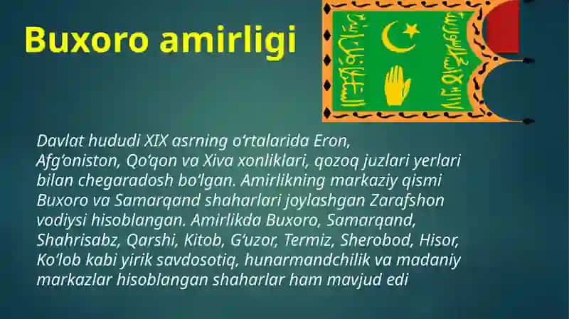 XVII-XX asr Oʻrta Osiyo tarixiy geografiyasi 3