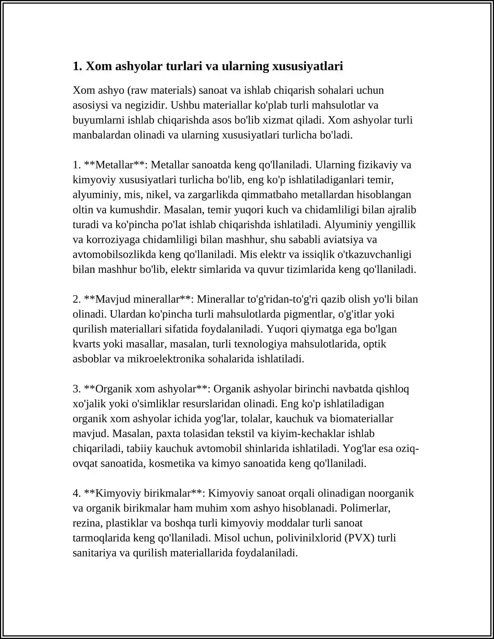 BOʻYOQ ISHLAB CHIQARISH TEXNOLOGIYASI 3