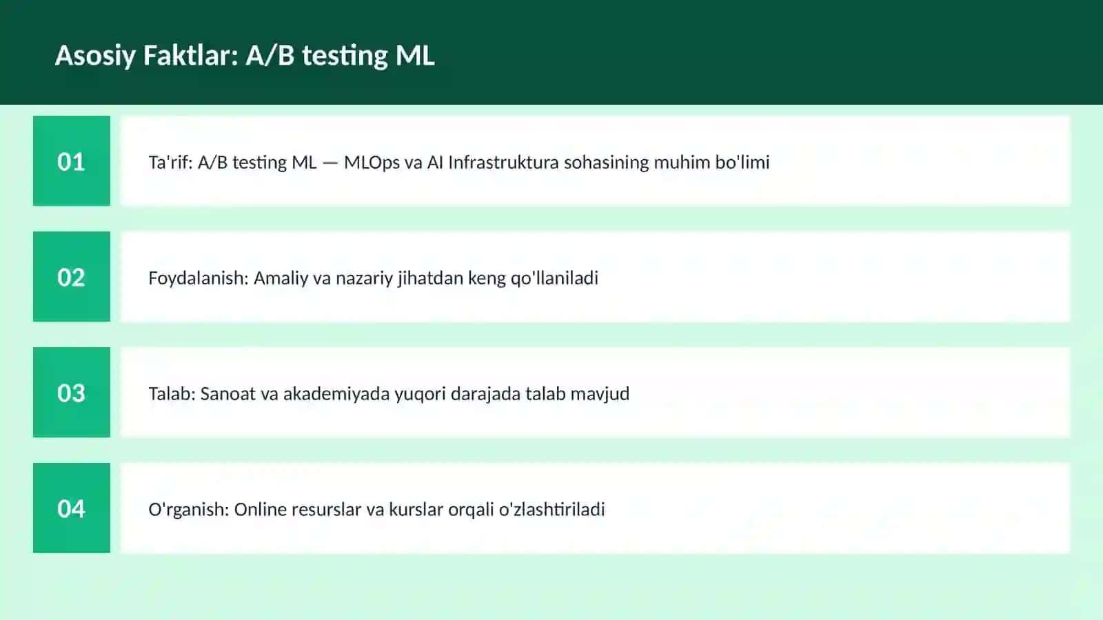 A/B testing ML 3