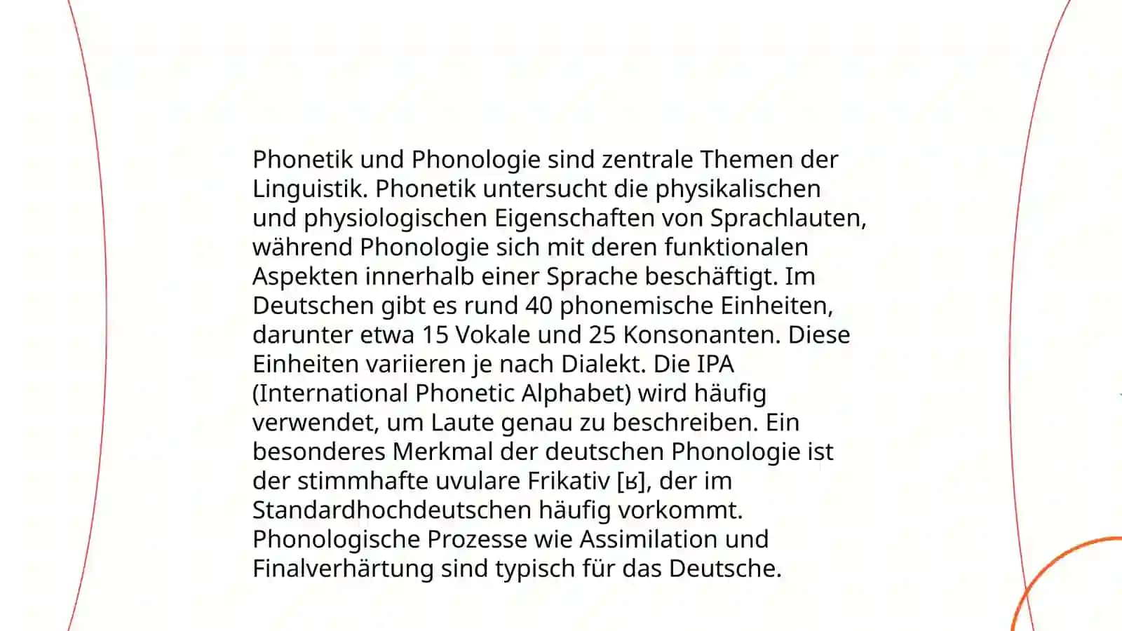 Phonetik und Phonologie 3