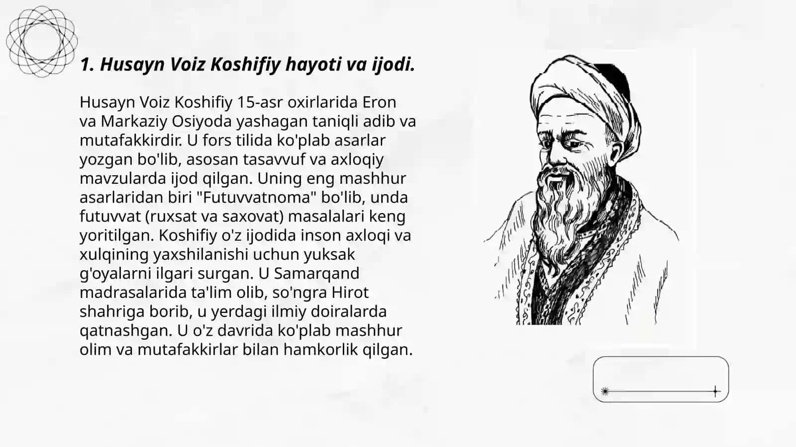 Husayn Voiz Koshifiyning "Axloqi Muhsiniy" asarining irfoniy-tasavvufiy ahamiyati 3