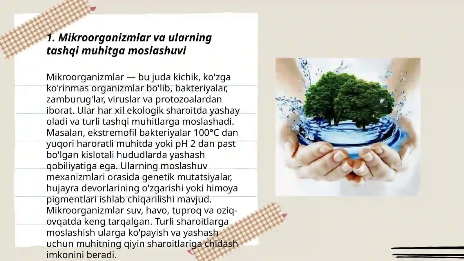 Mikroorganizmlarga tashqi muhit omillarining taʼsiri 3