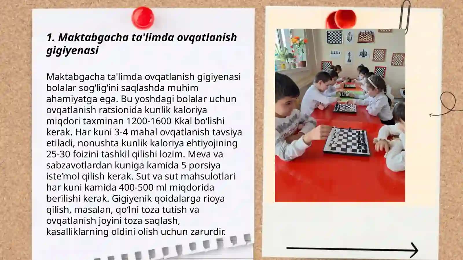 Maktabgacha ta'lim sifatini oshirish va sifatli ovqatlantirish 3