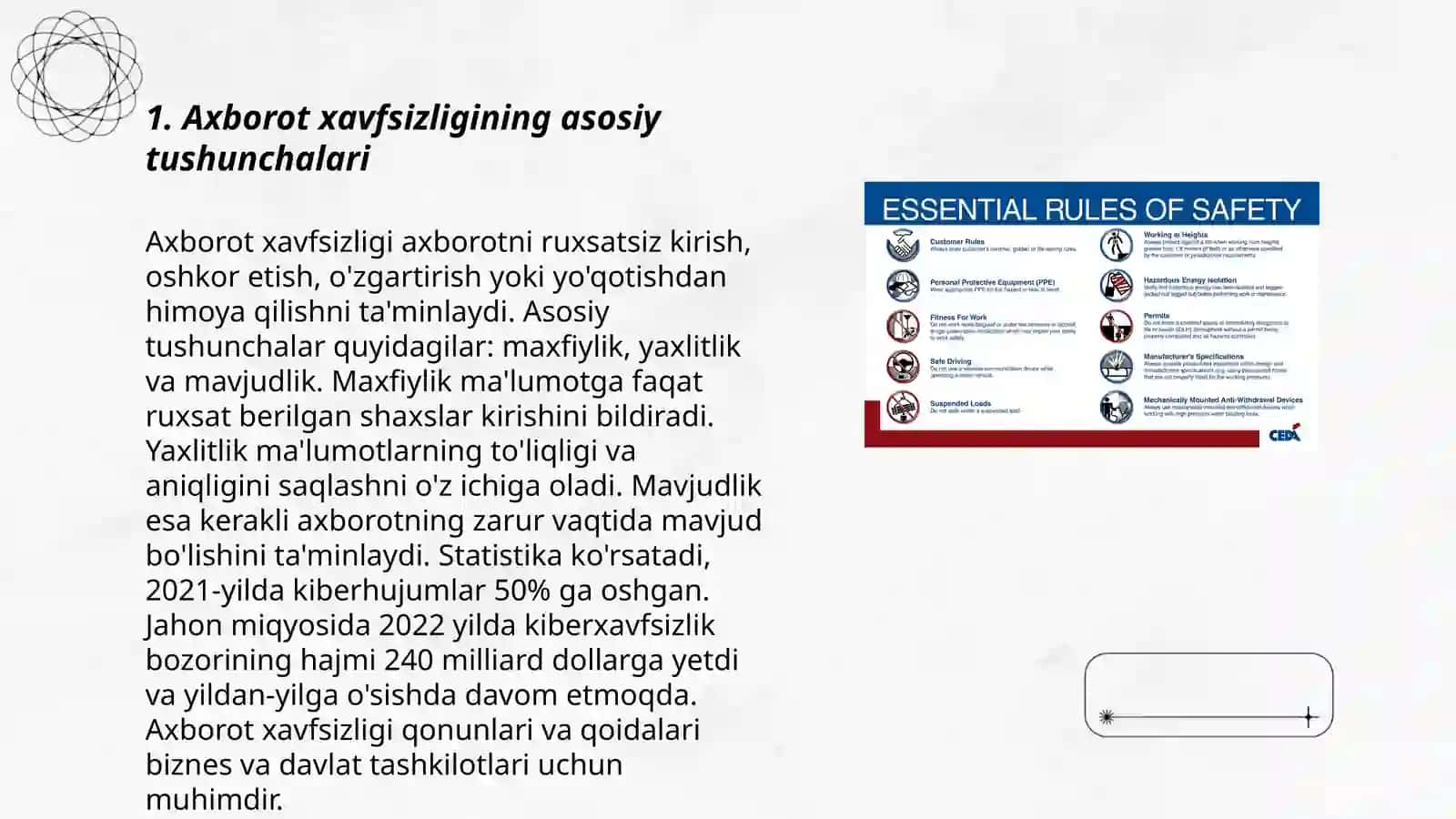 Raqamli xavfsizlik masalalari va uni ta’minlash yo’llari 3