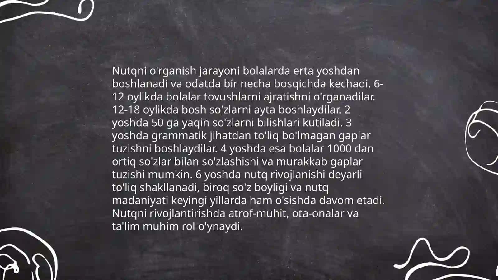 Nutqni yaratish. Nutqni yaratish modeli. Nutqni qabul qilish. Nutqni qabul qilish modellari 3