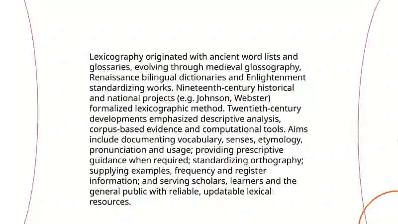 Principles of lexicographic work and compilation of dictionaries 3