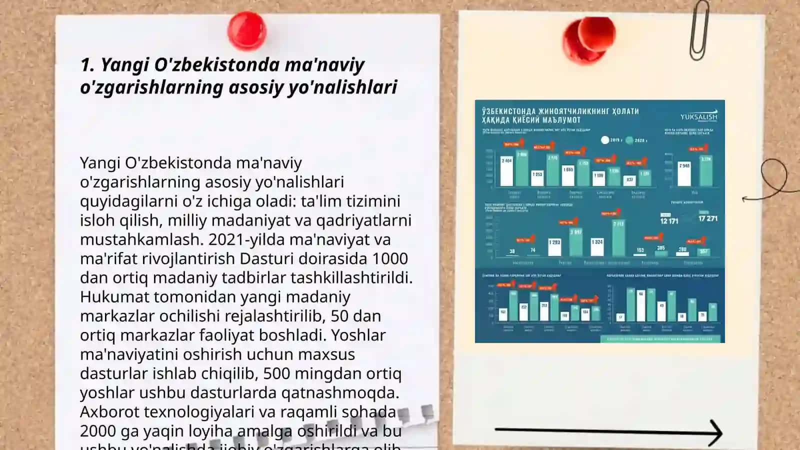 Yangi O'zbekistonda amalga oshirilayotkan ma'naviy o'zgarishlar 3