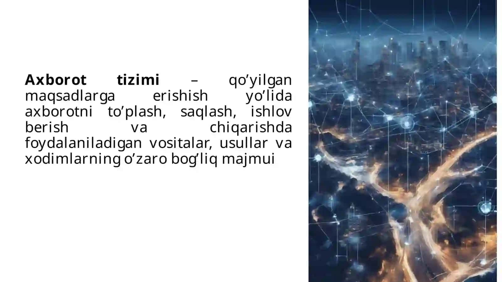 Axborot tizimlarining turlari 3