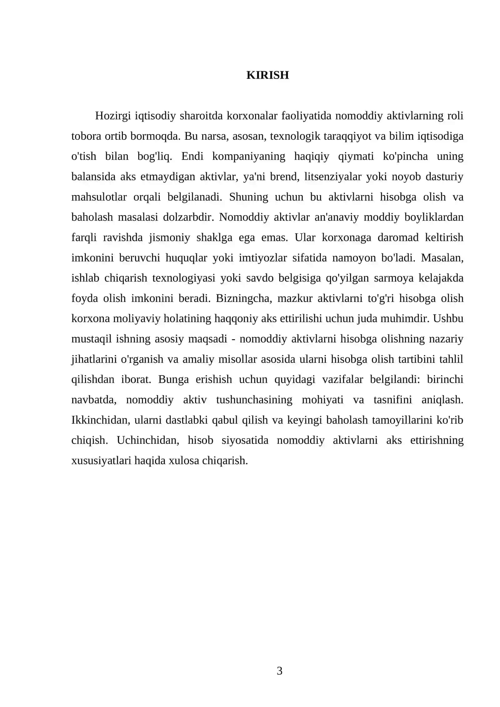 Nomoddiy aktivlar hisobi 3