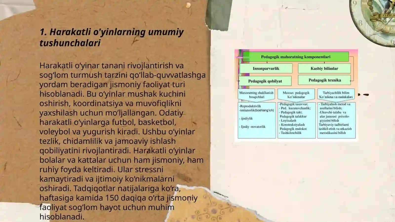 Harakatli uyinlarni British metodikasi fanning maqsadi hamda vazifalari 3