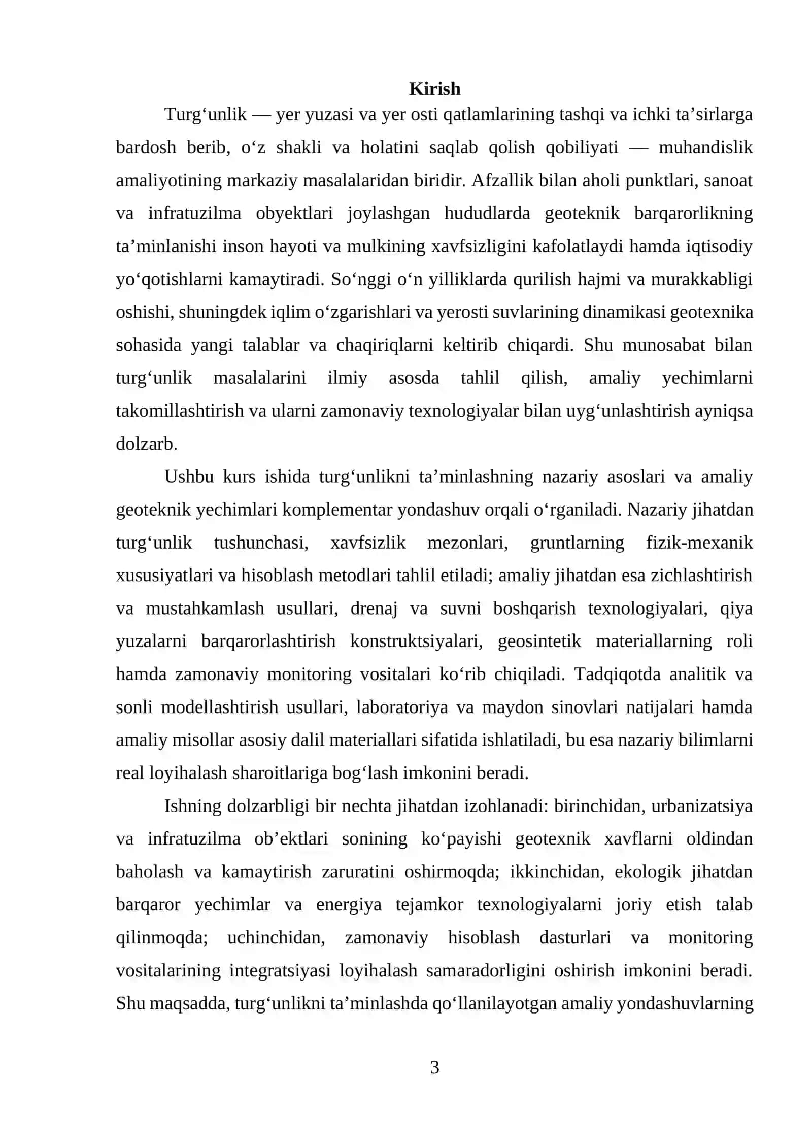 Turg‘unlikni ta’minlashda geoteknik yechimlar 3