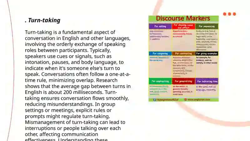 Spoken Discourse 3