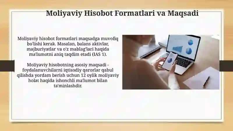 Moliyaviy Hisobot Formatlari va Maqsadi 3