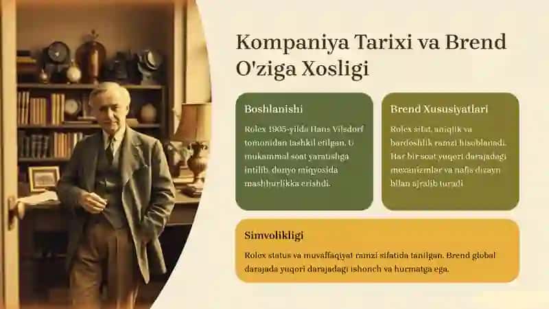Rolex Kompaniyasining Biznes Strategiyasi 3