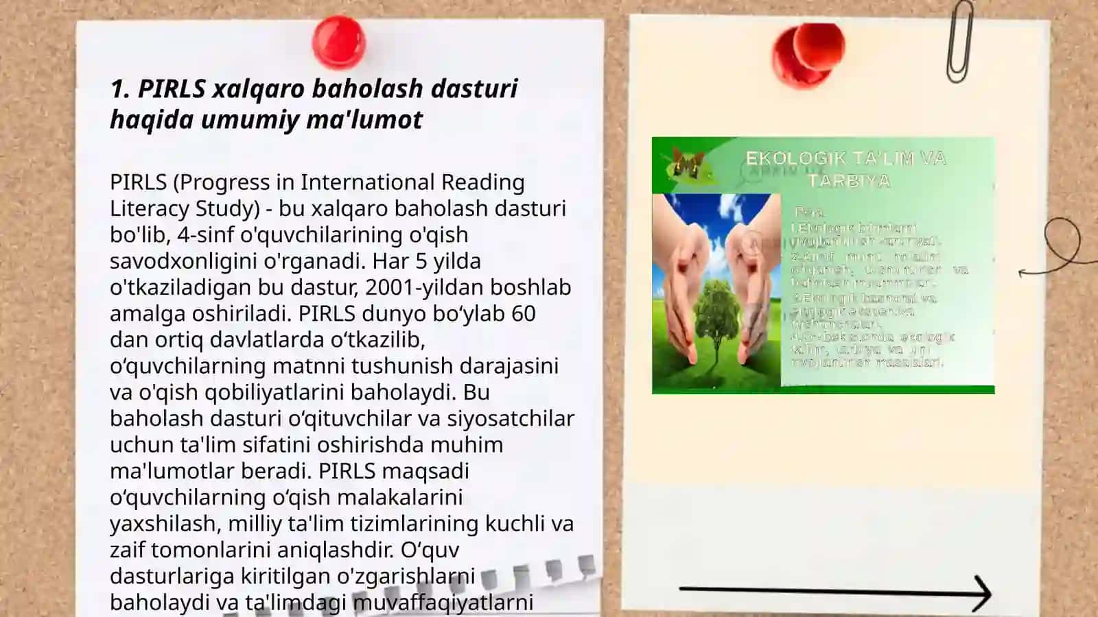 PIRLS xalqaro baholash dasturi 3