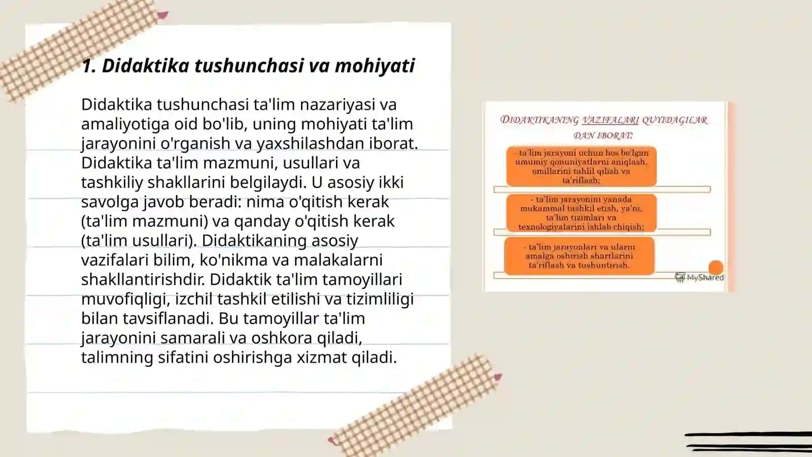 Didaktika talim nazariyasi sifatida Abdurahmonova ibodatxon 3