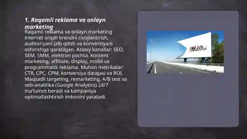 Raqamli reklama va onlayn marketing 3
