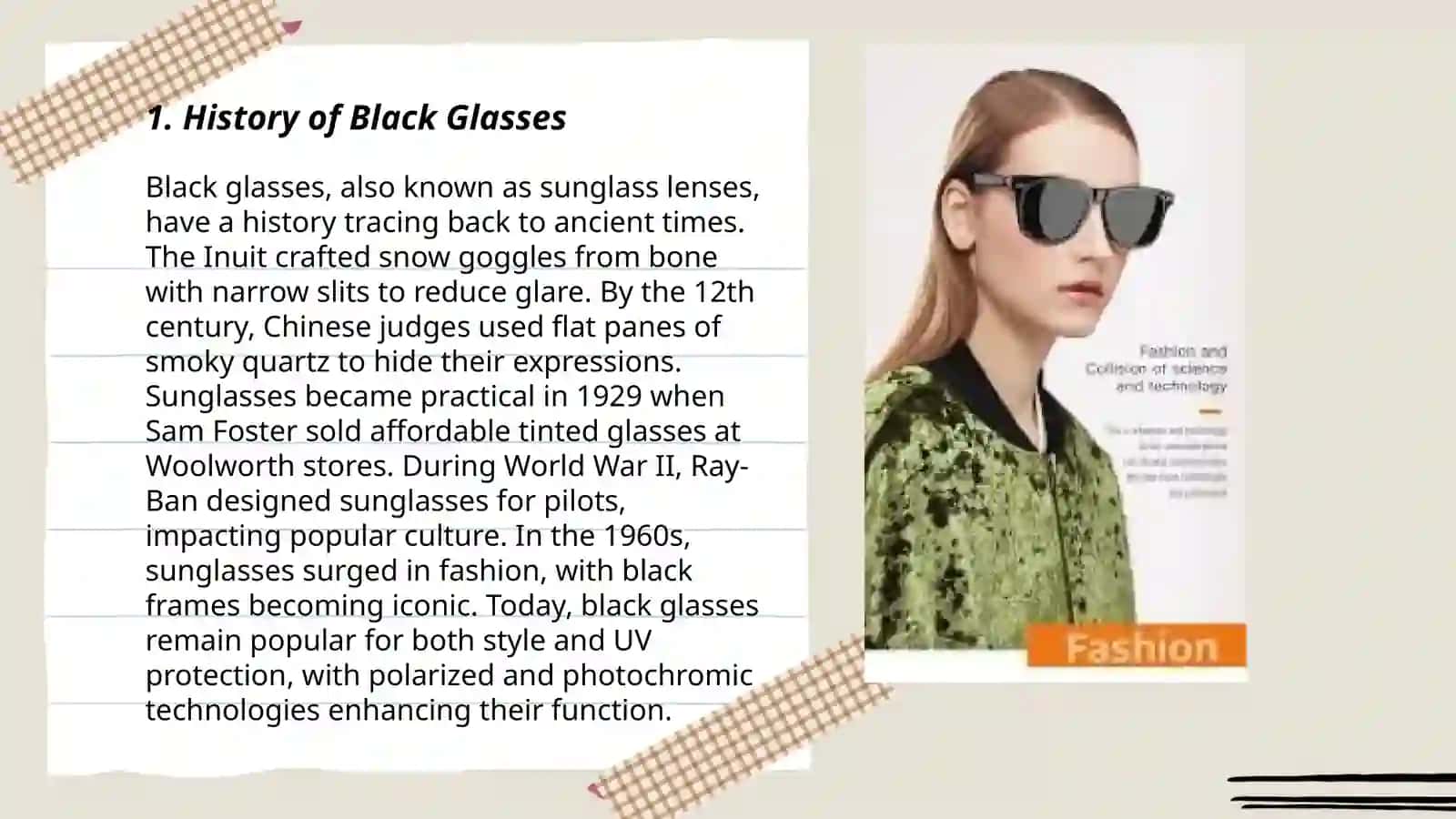 Great inventions (about black glasses) 3