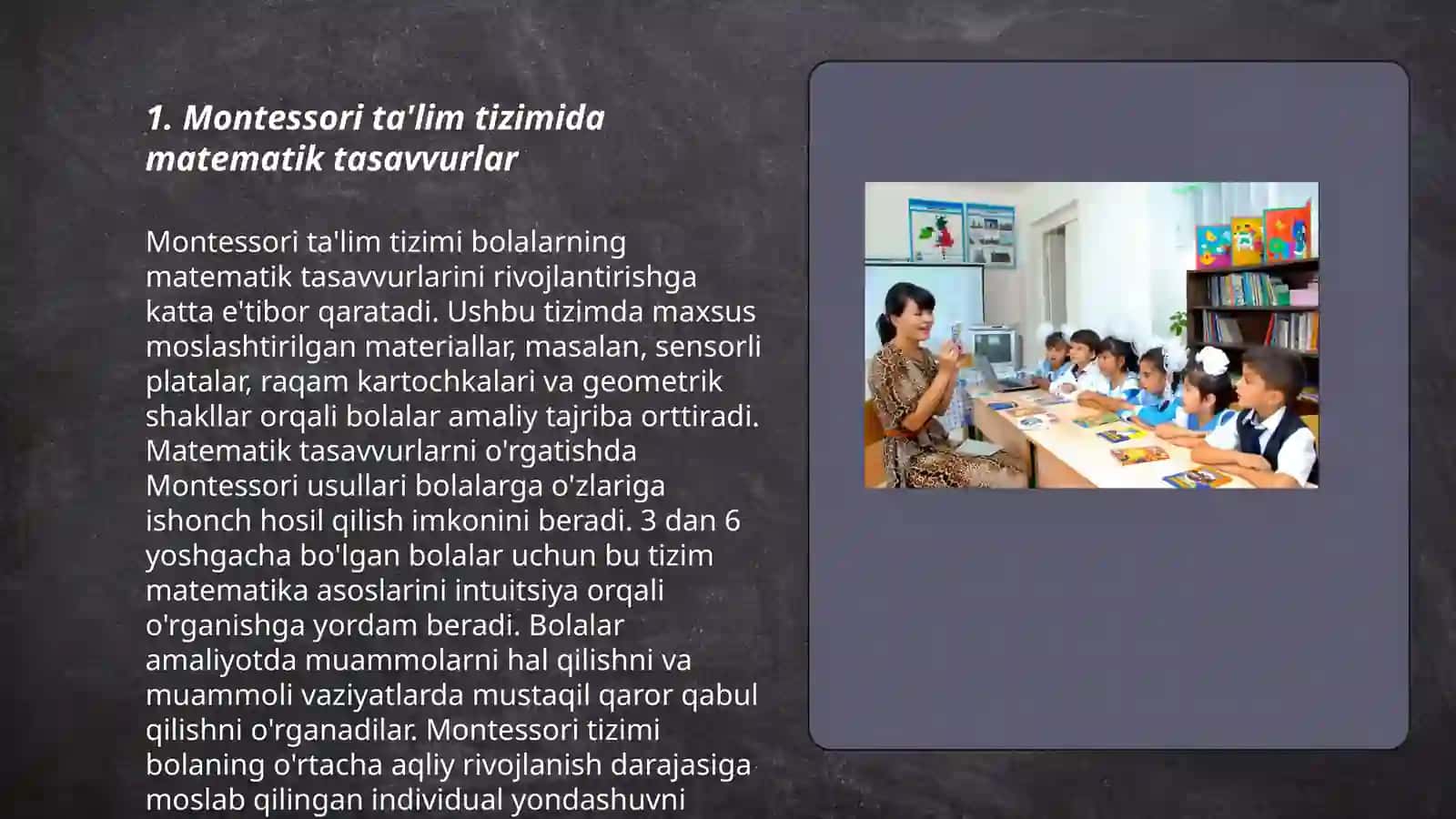 Maktabgacha ta'lim yoshdagi bolalarning matematik tasavvurlarini shakllantirish bo'yicha xorijiy tajribalar 3