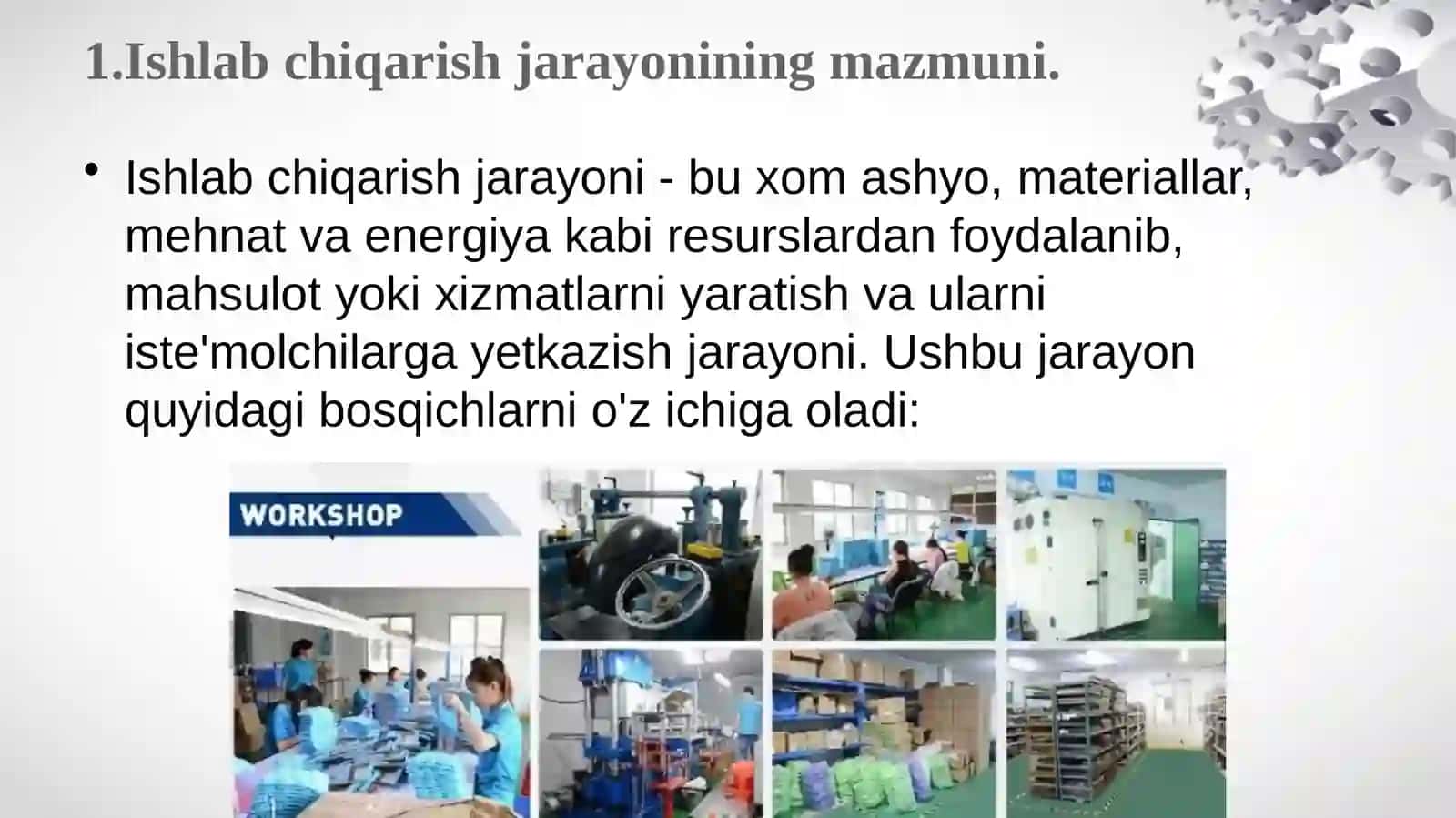 Audit 2 Audit Ishlab chiqarish jarayoni auditi 3
