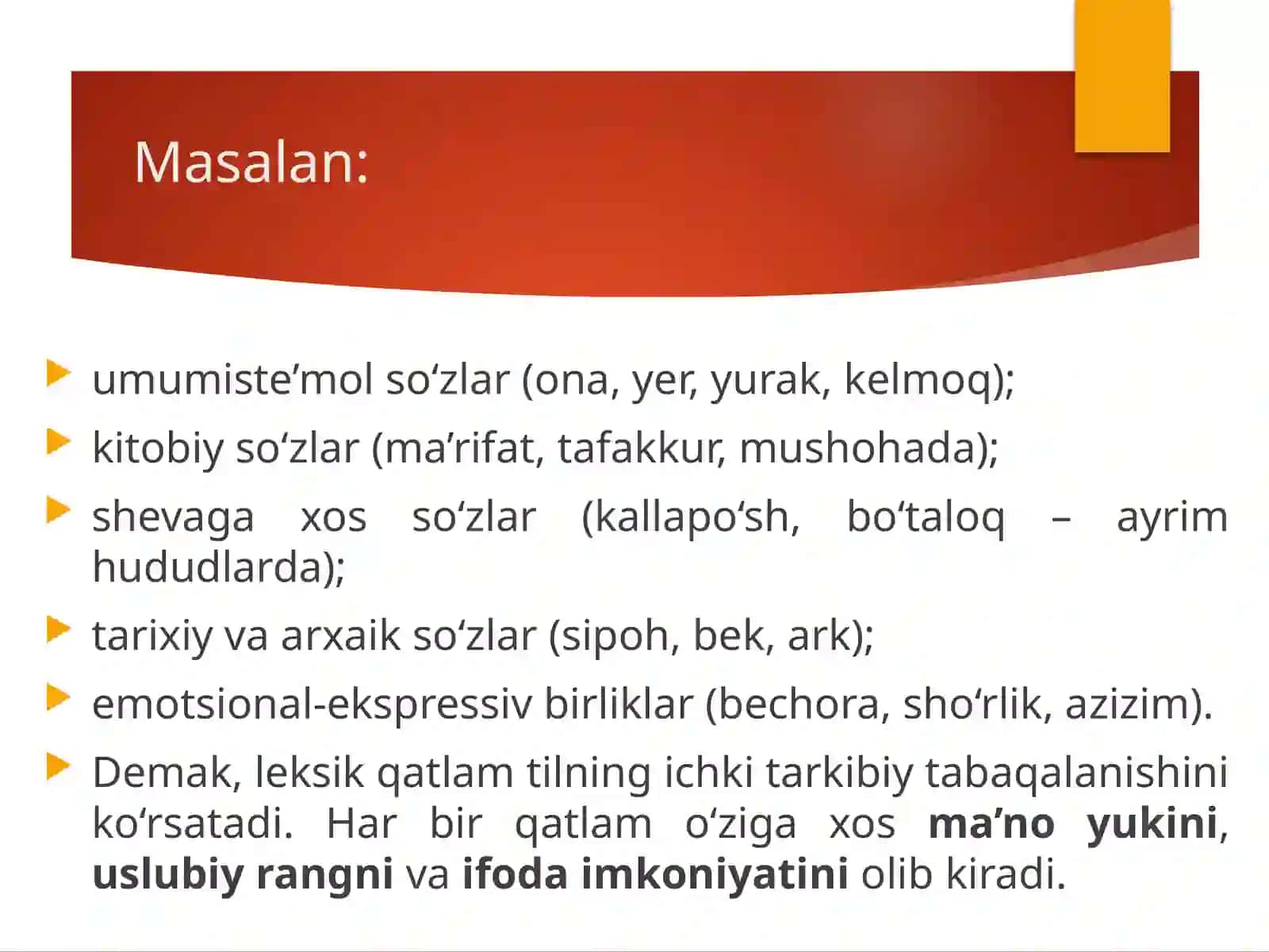 Badiiy matnda leksik qatlamga oid birliklar lingvopoetikasi 3