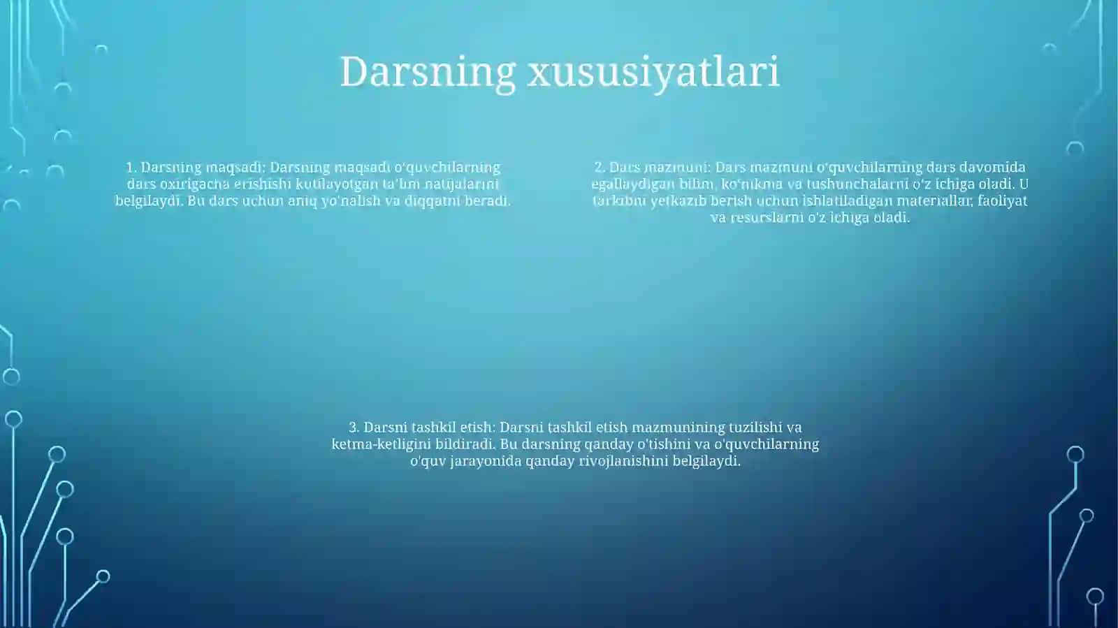 Dars -Talim Jarayonini Tashkil Etishning Eng Asosiy Shakllari 3