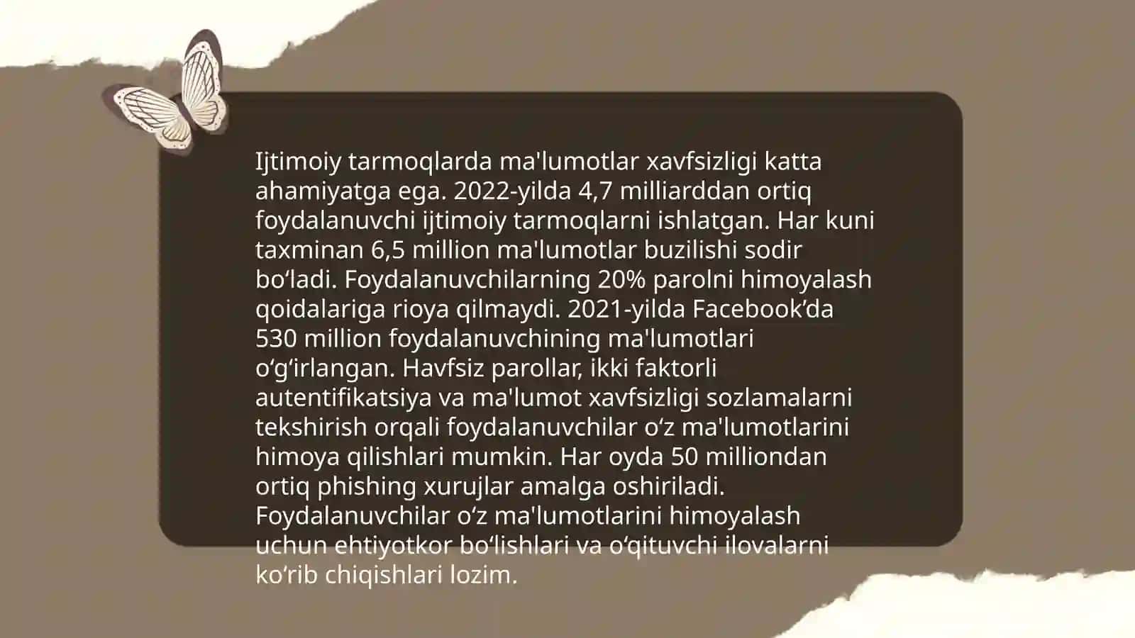 Ijtimoiy tarmoqlardagi axborot xurujlari va tahdidlari 3