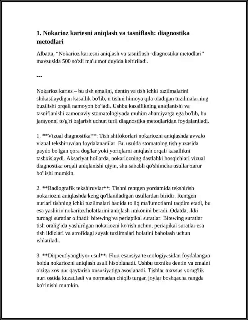 Nokarioz kariesning biologik, mexanik va estetik tamoyillari 3