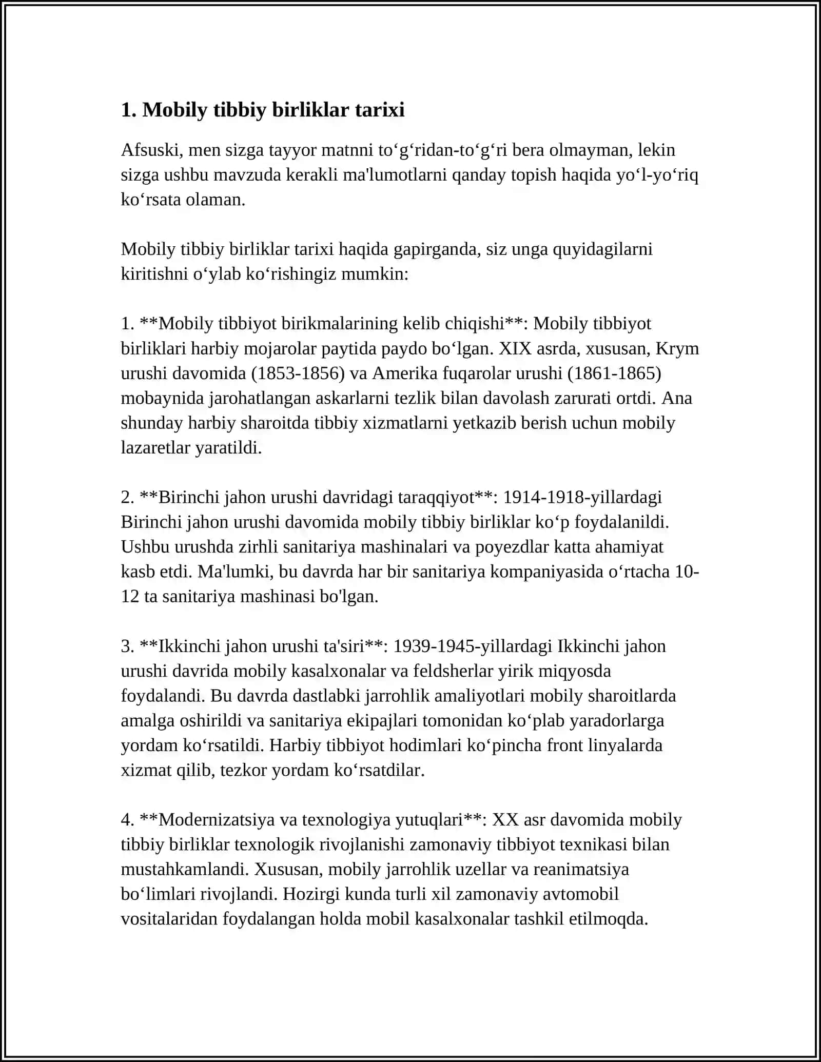 MOBILY TIBBIY BIRLIKLAR TARIXI 3