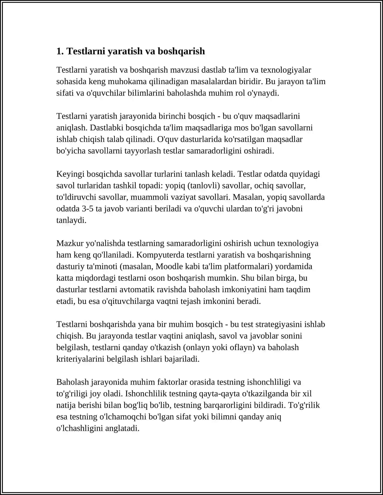 BILIMLARNI BAHOLOVCHI TEKSHIRISH TIZIMLARI 3