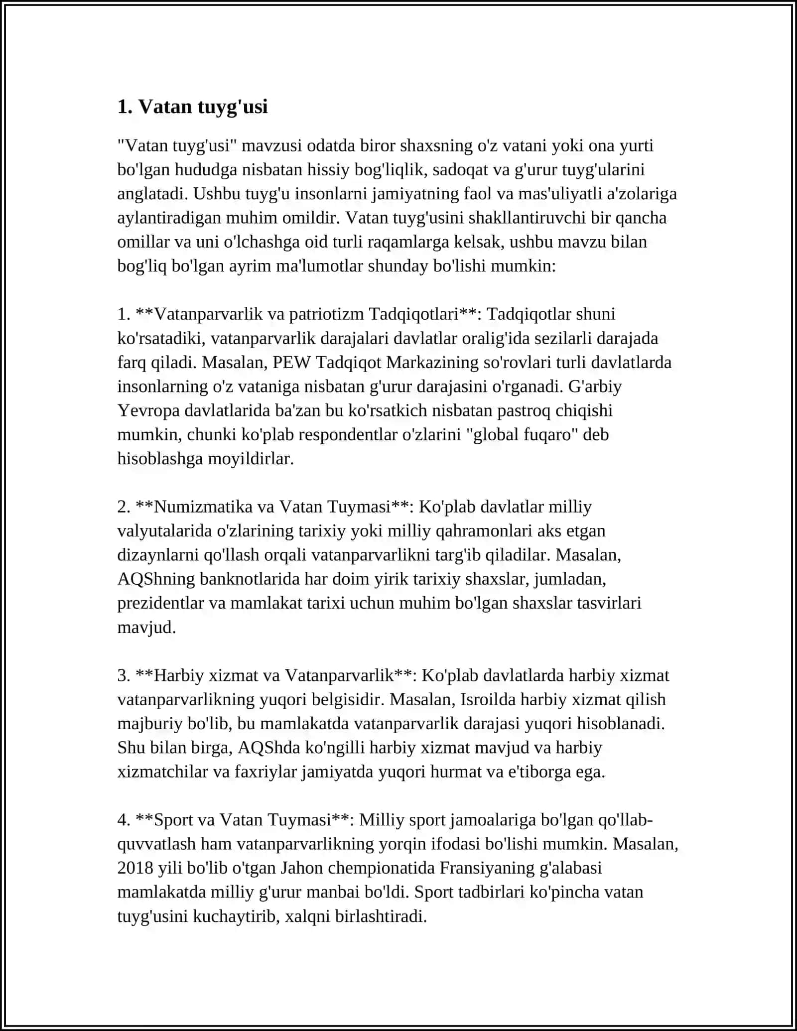 Vatan Tuyg'usi 3