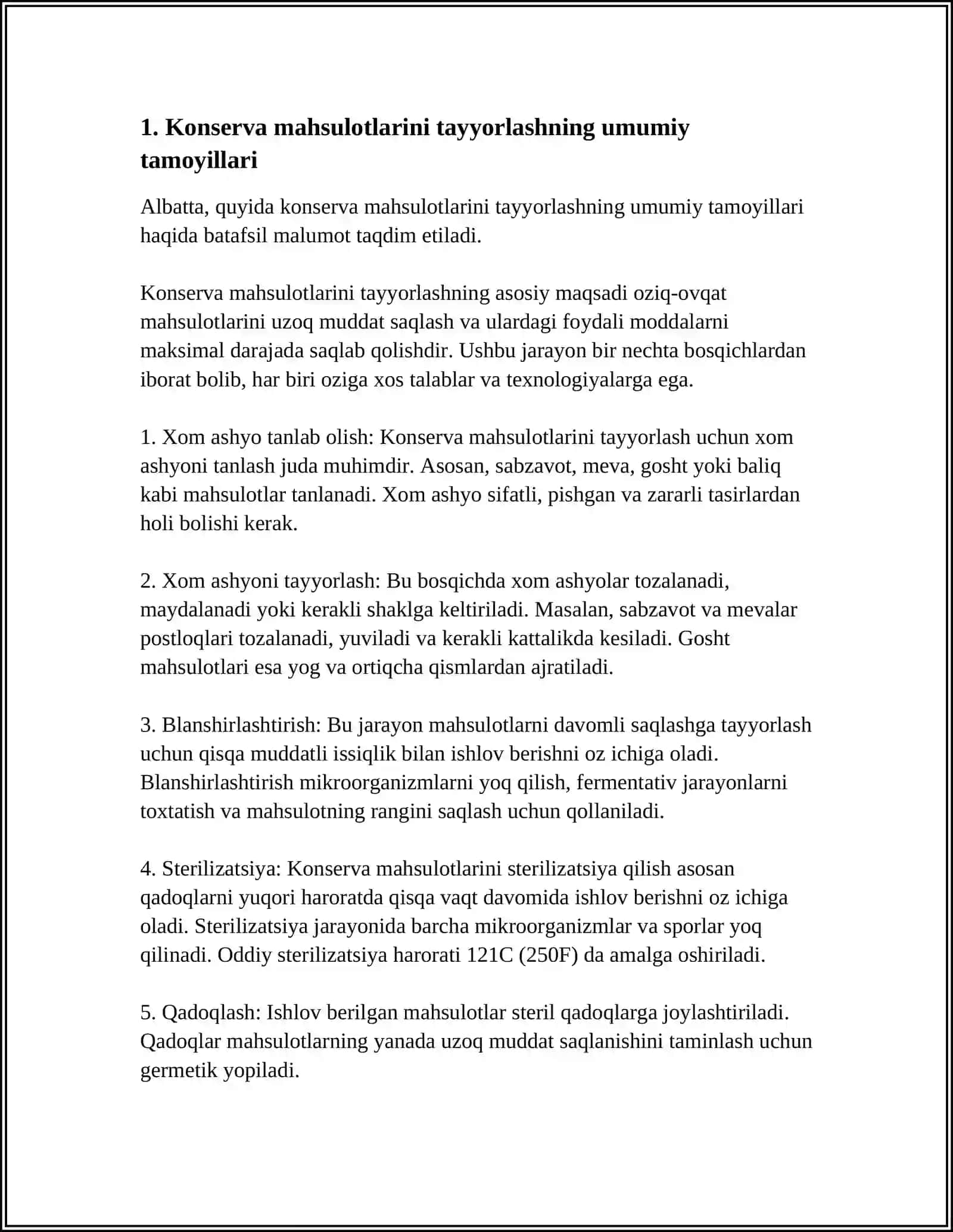 KONSERVALASH TEXNOLOGIYASI ASOSLARI 3