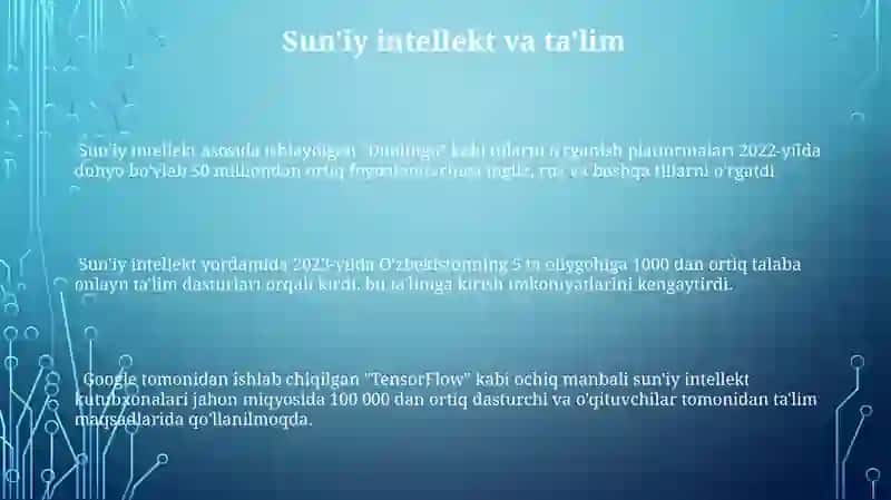 Zamonaviy axborot-kommunikatsiya texnologiyalari va ularning didaktik imkoniyatlari 3
